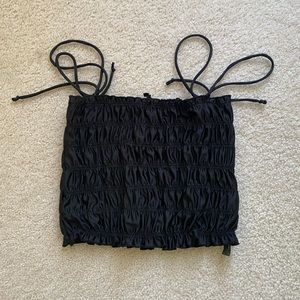 Ruched tube top